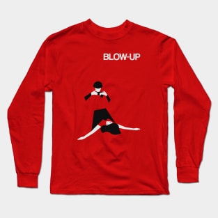 Blow Up fan art minimal cinema design poster Michelangelo Antonioni Long Sleeve T-Shirt